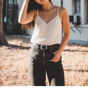 Madewell Silk Button Cami